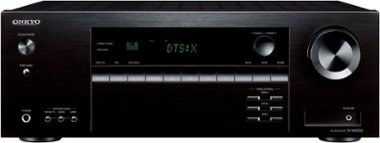 Onkyo - TX-NR5100 80W 7.2-Ch. with Dolby Atmos Home Theater and Gaming AV Receiver with Alexa Compatible - Black - Front_Zoom