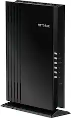 Front. NETGEAR - EAX20 AX1800 Wi-Fi 6 Mesh Desktop Range Extender and Signal Booster.