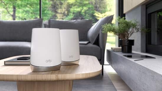 Alt View Zoom 14. NETGEAR - Orbi AX4200 Tri-Band Mesh Wi-Fi 6 System (2-pack) - White.