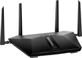 NETGEAR - Nighthawk AX5400 Wi-Fi 6 Router - Black - Angle_Zoom