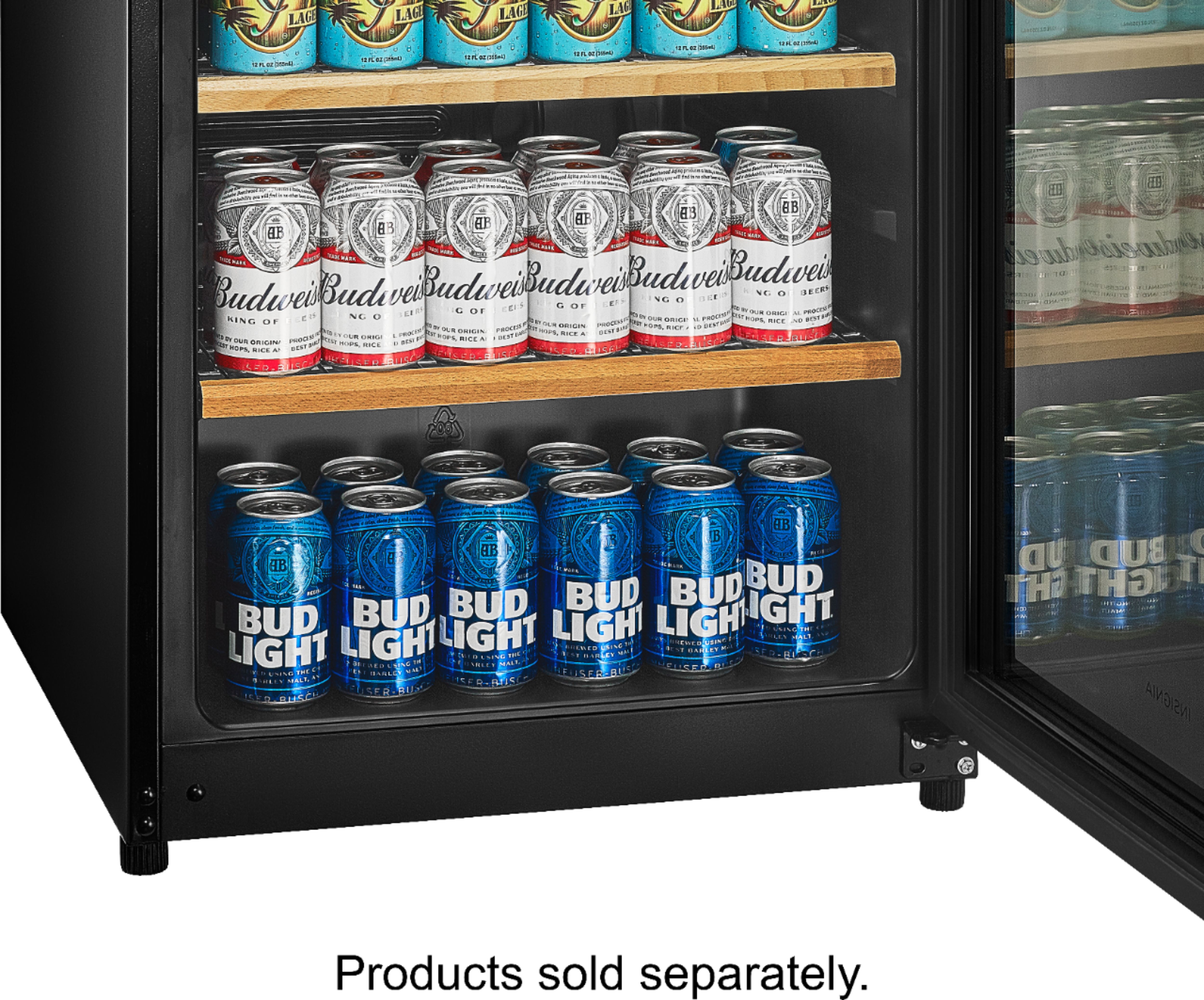 Beverage Refrigerator And Cooler – 110 To 130 Can Mini Fridge With