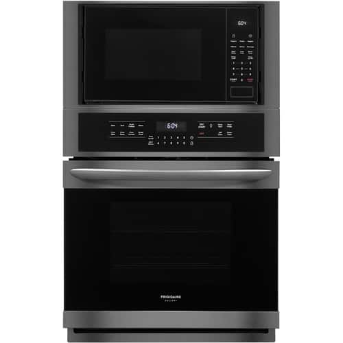 Frigidaire - Gallery Series 27" Double Electric Wall Oven with Built-In Microwave-Front_Standard 