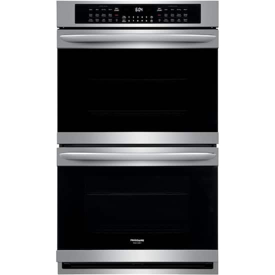 Frigidaire Gallery Series 30 Built In Double Electric Air Fry Wall Oven Stainless Steel Fget3069uf Best Buy