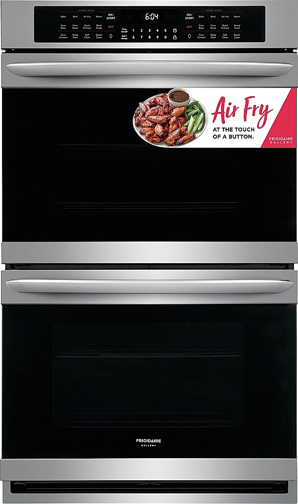 Alt View 26. Frigidaire - Gallery Series 30" Built-In Double Electric Air Fry Wall Oven.