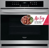 Frigidaire - Gallery 30" Built-In Single Electric Air Fry Oven - Stainless steel - Front_Zoom