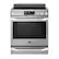 Front. LG - STUDIO 6.3 Cu. Ft. Smart Slide-in Electric Induction True Convection Range with EasyClean and SmoothTouch glass controls - Stainless Steel.