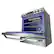 Alt View 15. LG - STUDIO 6.3 Cu. Ft. Smart Slide-in Electric Induction True Convection Range with EasyClean and SmoothTouch glass controls - Stainless Steel.