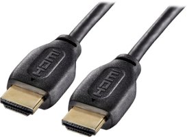 Dynex™ - 6' HDMI Cable - Black - Front_Zoom