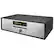Front. iLive - iLive Bluetooth CD Home Stereo System - Silver.