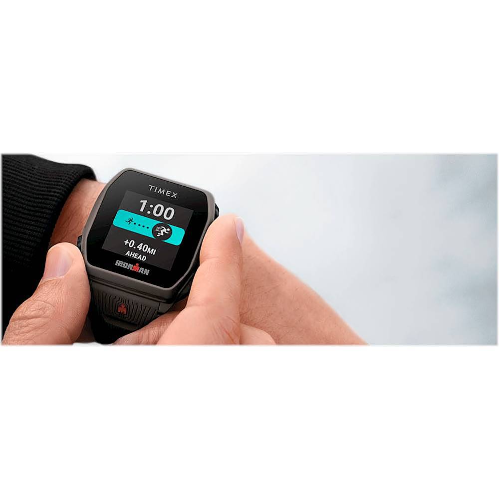 Best Buy: Timex IRONMAN R300 GPS Sport Watch + Heart Rate Black TW5M40300IQ