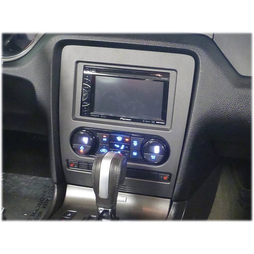 Alt View 11. Metra - Dash Kit for Select 2010-2014 Ford Mustang Vehicles - Matte Charcoal Black.