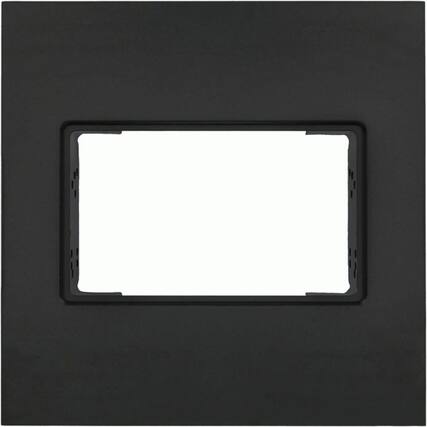 Front. Metra - Double DIN Radio Kit for Most Vehicles - Black.