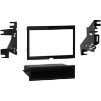 Metra - Dash Kit for Select 2019 Mercedes Sprinter Vehicles - Black Gloss - Front_Zoom