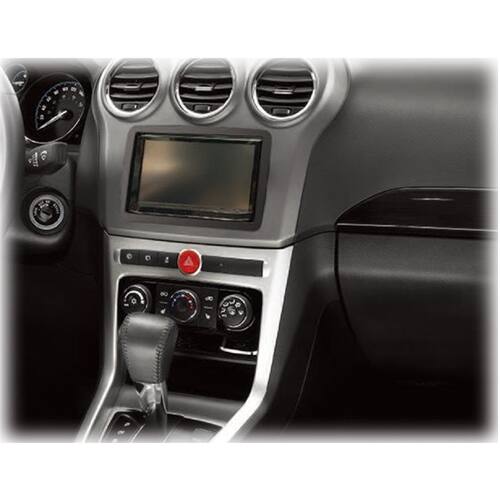 Alt View 11. Metra - Dash Kit for Select 2014-2015 Chevrolet Captiva DDIN - Matte Black.