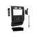 Front. Metra - Dash Kit for Most 2015-2017 Ford Vehicles - Charcoal.