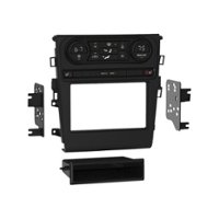 Metra - Dash Kit for Select 2017-2020 Ford Fusion DIN - Black - Front_Zoom