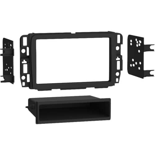 Metra - Dash Kit for Select 2014-2015 Chevrolet Captiva Sport Vehicles - Matte Black