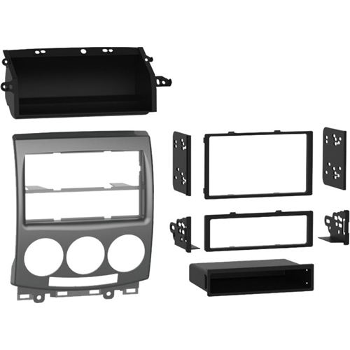 Metra - Dash Kit for Select 2006-2007 Mazda 5 Vehicles - Silver was $59.99 now $44.99 (25.0% off)