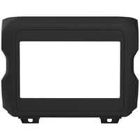 Metra - Dash Kit for Select 2020, 2018 Jeep Vehicles - Matte Black - Front_Zoom