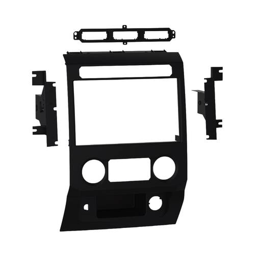 Metra - Dash Kit for Select 2017 Ford Vehicles - Matte Black