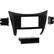 Front. Metra - Dash Kit for Select 2017 Nissan NP300 Vehicles - Matte Black.