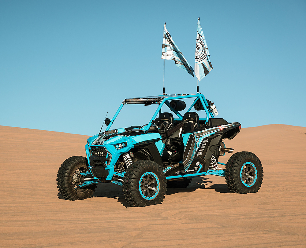 Angle View: MB Quart - Can-Am Maverick X3 (2017-current) 5 Speaker 800W Stage 5 Audio System - Black