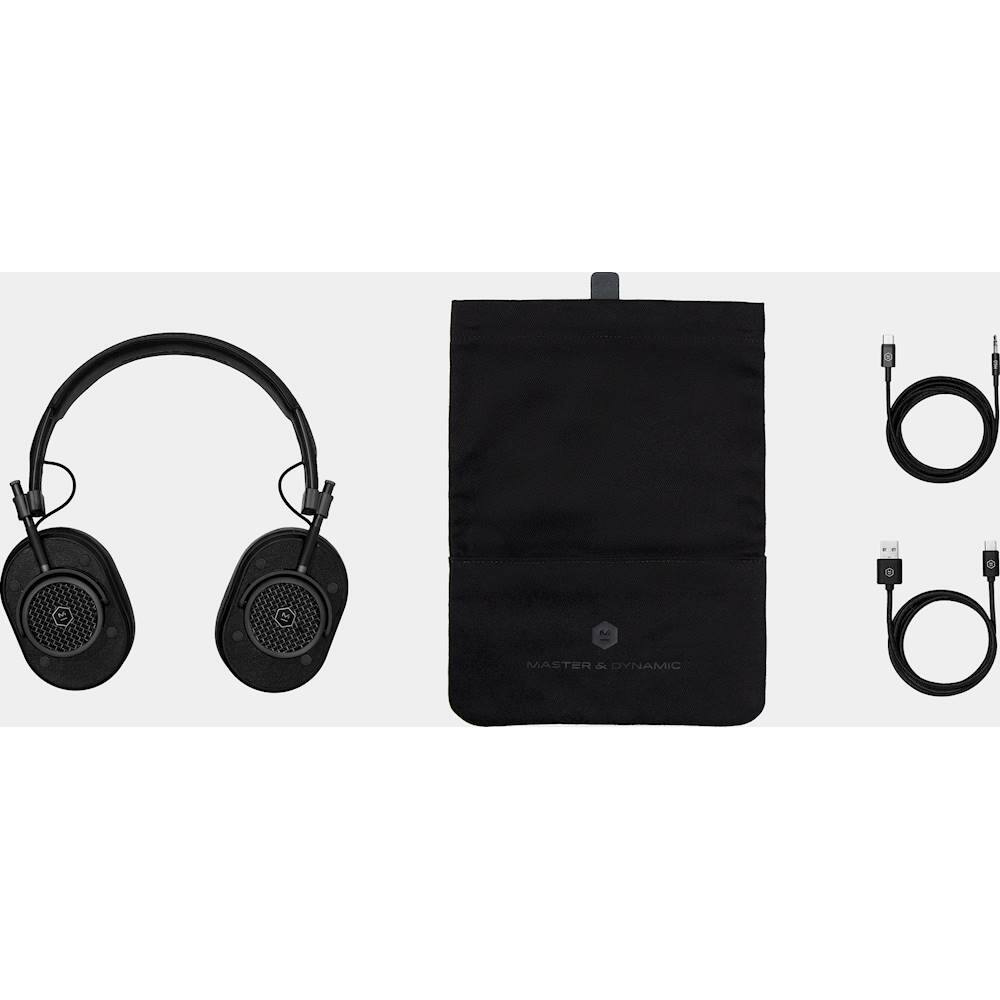 Best Buy Master & Dynamic MH40 Wireless OvertheEar Headphones Black