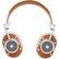 Alt View 12. Master & Dynamic - MH40 Wireless Over-the-Ear Headphones - Silver/Brown.