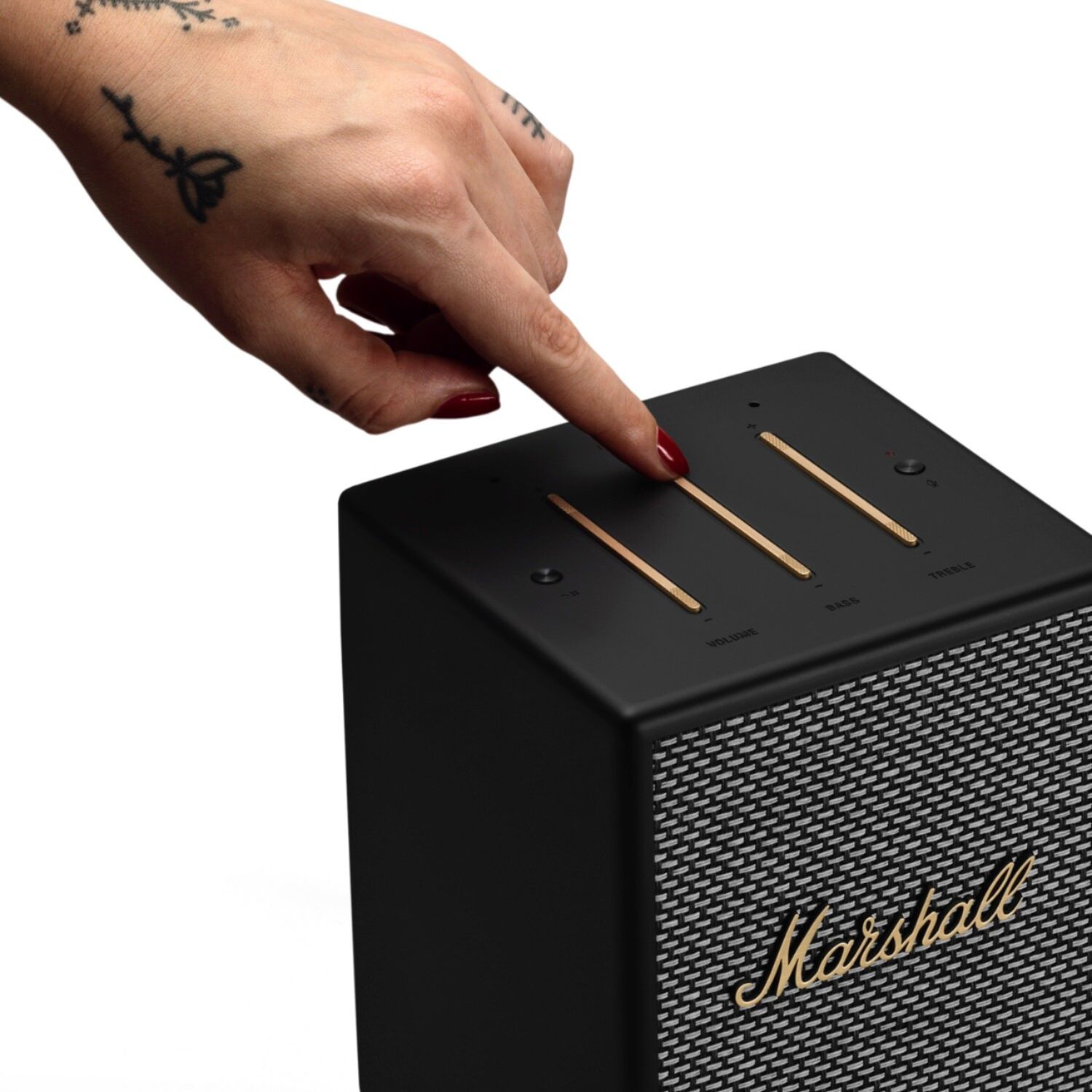 Best Buy: Marshall Uxbridge Black 1005605 Speaker with Smart Amazon Alexa