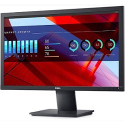 Dell - 22" LCD Widescreen Monitor (VGA, Display Port) - Black - Front_Zoom