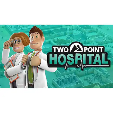 Front. Nintendo - Two Point Hospital. - E10+ (Everyone 10+)