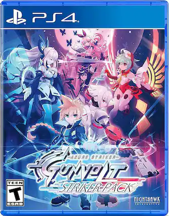 Front. Nighthawk Interactive - Azure Striker Gunvolt: Striker Pack. - T (Teen 13+)