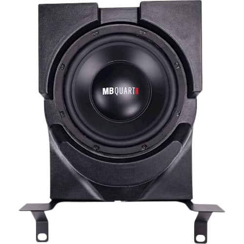MB Quart - Can-Am Maverick X3 (2017-current) 400W 10" Underseat Subwoofer System - Black - Front_Zoom