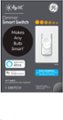 Alt View Zoom 12. GE - CYNC Dimmer Smart Switch, No Neutral Wire Required, Bluetooth and 2.4GHz Wifi (Packing May Vary) - White.