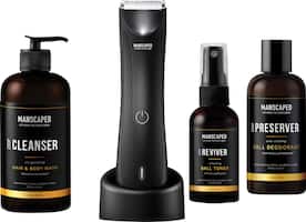 Manscaped - The Refined Package Rechargeable Wet/Dry Hair Trimmer - Black - Angle_Zoom