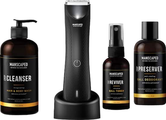 Manscaped The Refined Package Rechargeable Wet Dry Hair Trimmer Black Manrp Best Buy