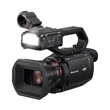 Angle. Panasonic - HC-X2000 HD Flash Memory Camcorder - Black.