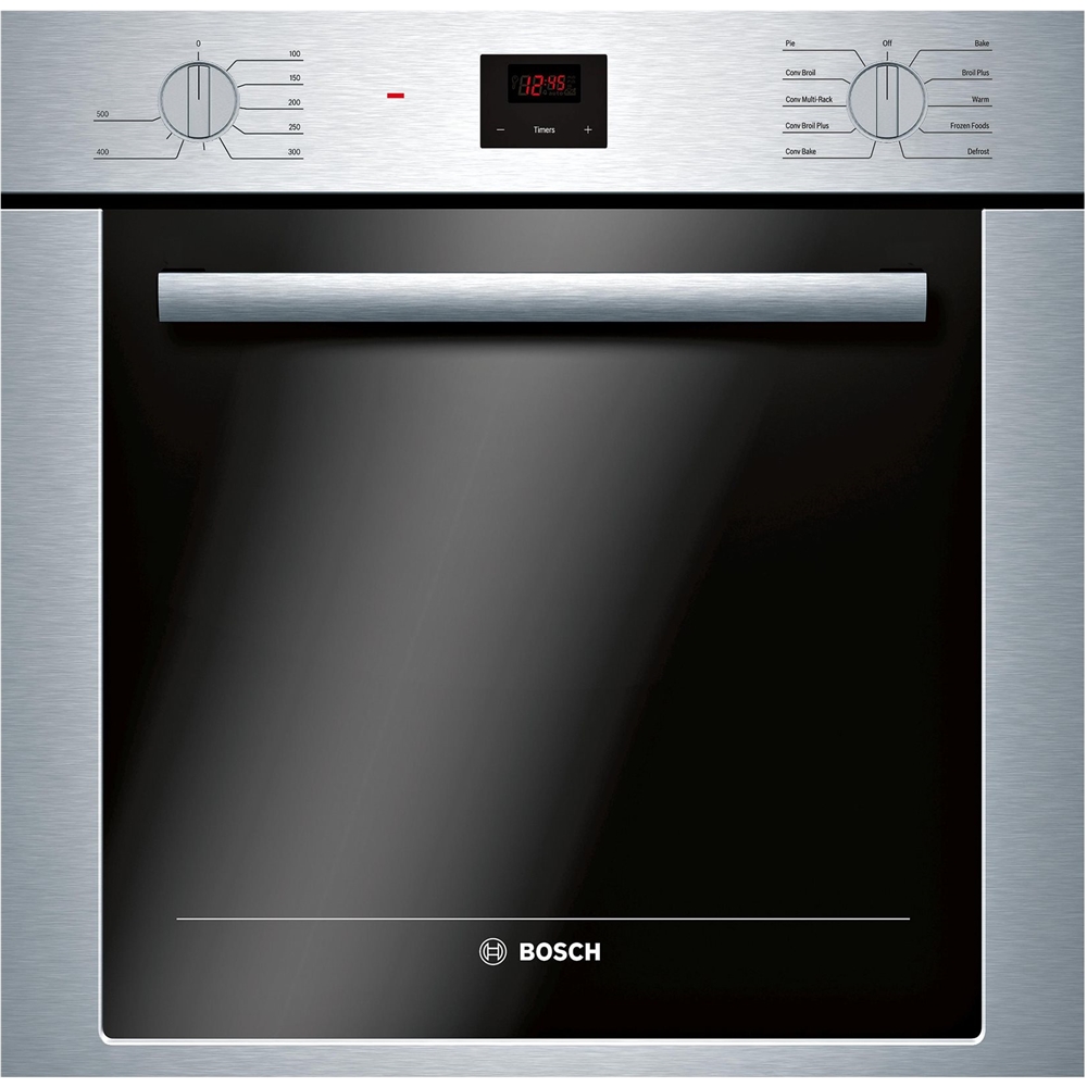 Mentaliteit Ontrouw succes Bosch 500 Series 24" Built-In Single Electric Convection Wall Oven  Stainless steel HBE5453UC - Best Buy