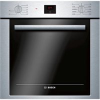 Bosch - 500 Series 24" Built-In Single Electric Convection Wall Oven - Stainless Steel - Front_Zoom