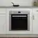 Alt View 14. Bosch - 500 Series 24" Built-In Single Electric Convection Wall Oven - Stainless steel.