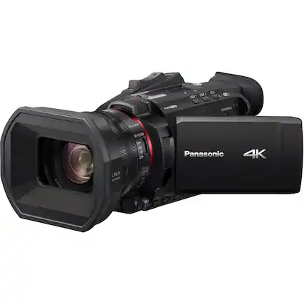 Angle. Panasonic - HC-X1500 4k60p Premium Camcorder - Black.