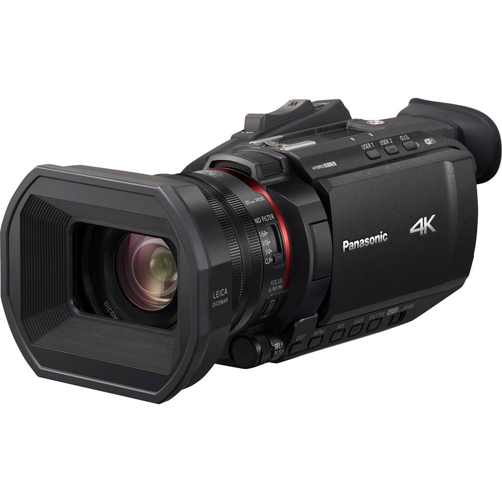 Alt View 11. Panasonic - HC-X1500 4k60p Premium Camcorder - Black.