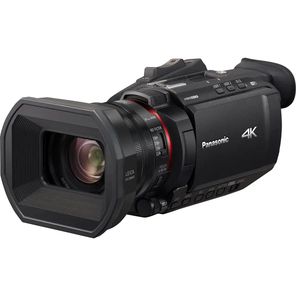 Alt View 11. Panasonic - HC-X1500 4k60p Premium Camcorder - Black.