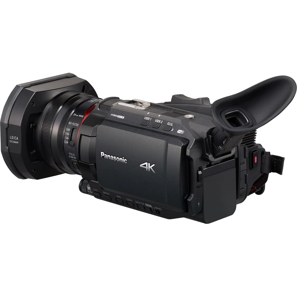 Alt View 15. Panasonic - HC-X1500 4k60p Premium Camcorder - Black.