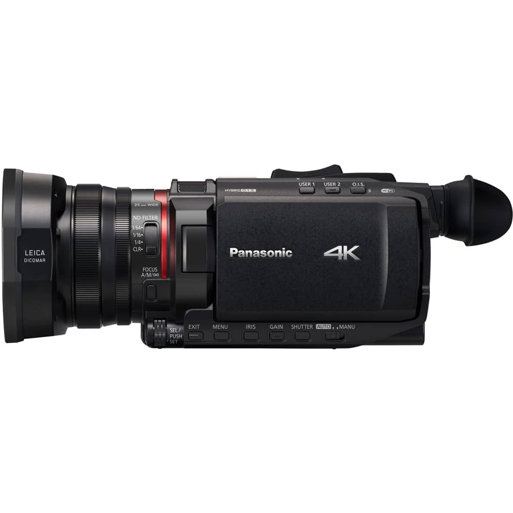 Alt View 16. Panasonic - HC-X1500 4k60p Premium Camcorder - Black.