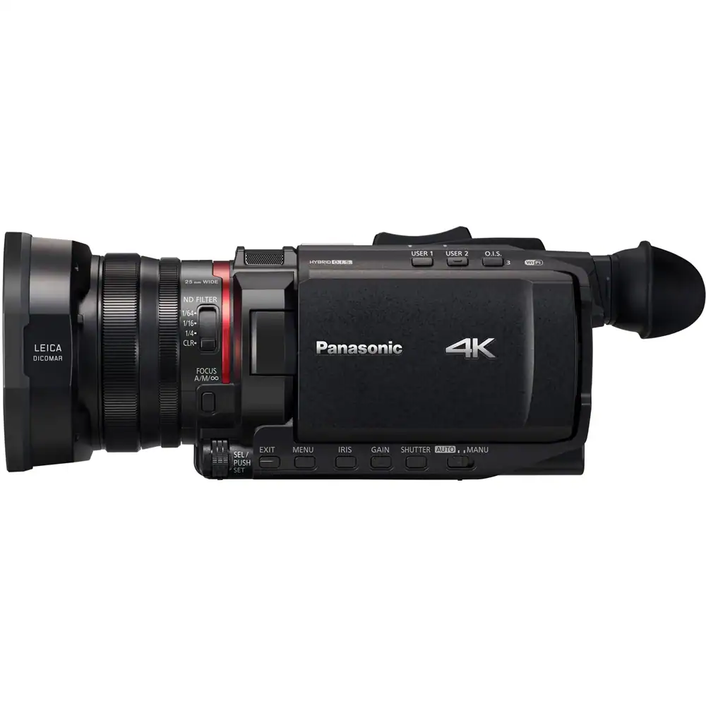Alt View 16. Panasonic - HC-X1500 4k60p Premium Camcorder - Black.