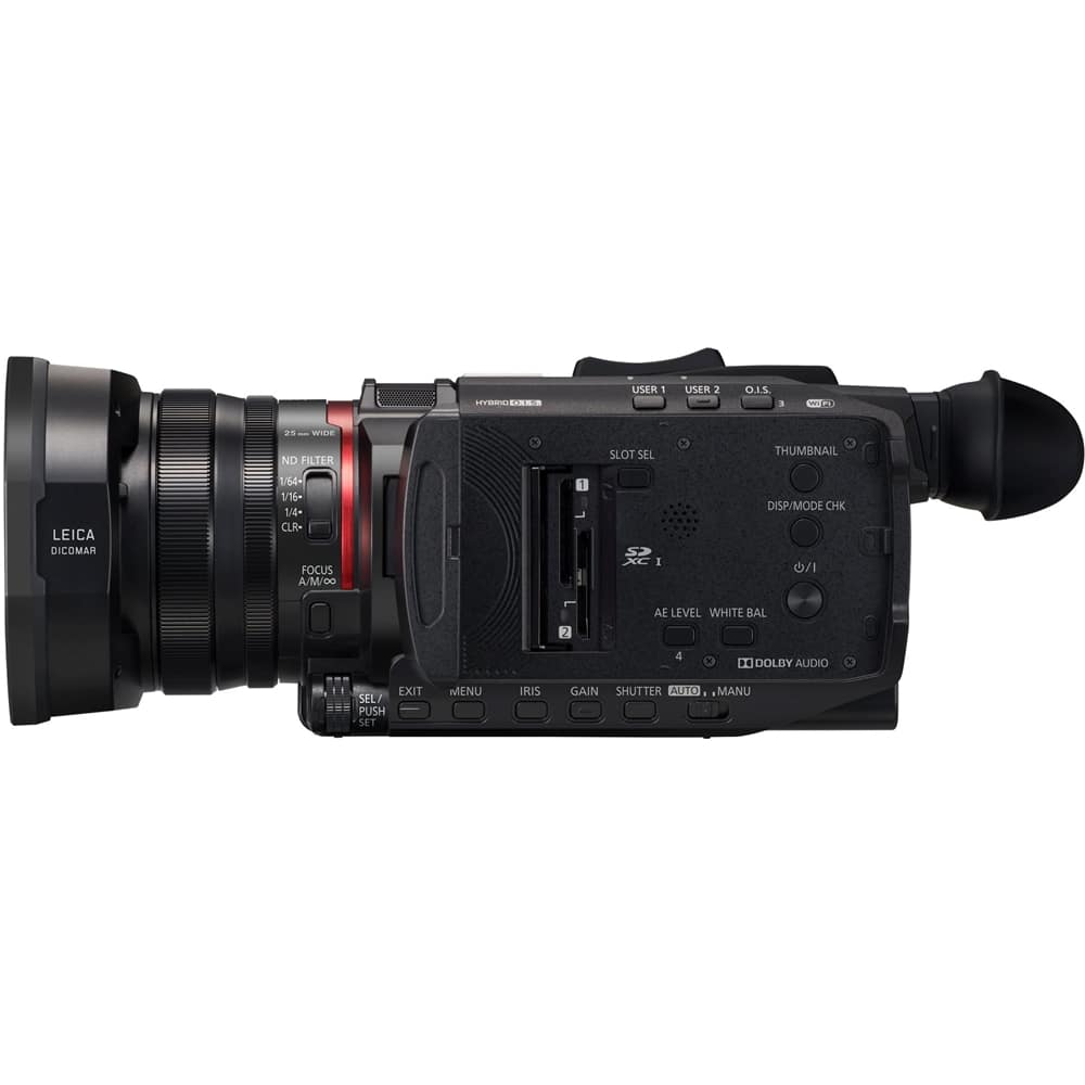 Alt View 17. Panasonic - HC-X1500 4k60p Premium Camcorder - Black.