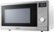 Left Zoom. Panasonic - 1.3 Cu. Ft. 1100 Watt SD69LS Microwave with Sensor Cooking - Stainless steel.
