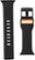 Angle Zoom. UAG - Scout Silicone Watch Band for Apple Watch 44mm - Black/Orange.