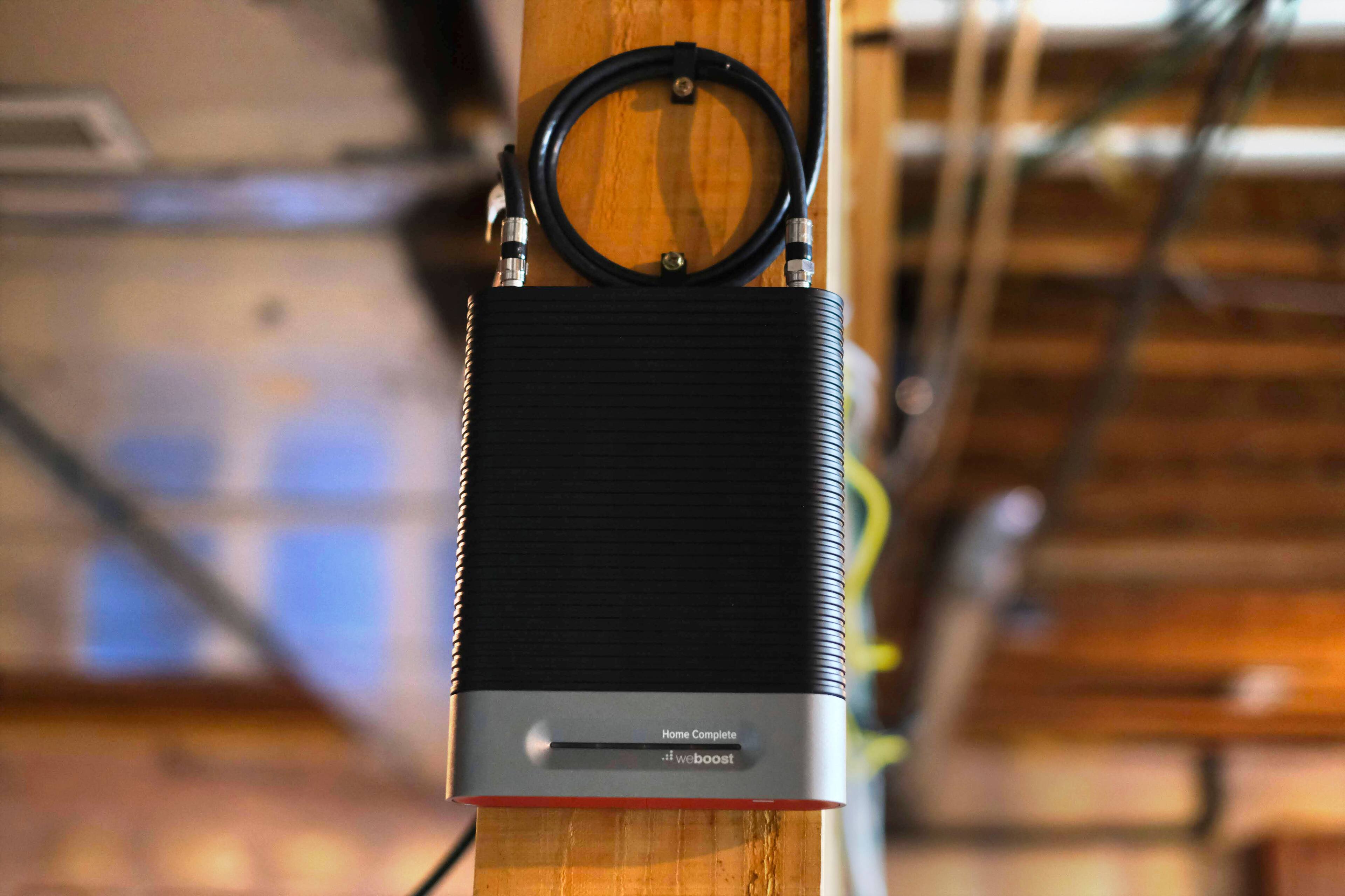 Alt View 18. weBoost - Installed Home Complete Cell Signal Booster Kit with Professional Installation, Boosts 4G LTE & 5G for all US Carriers - Black.